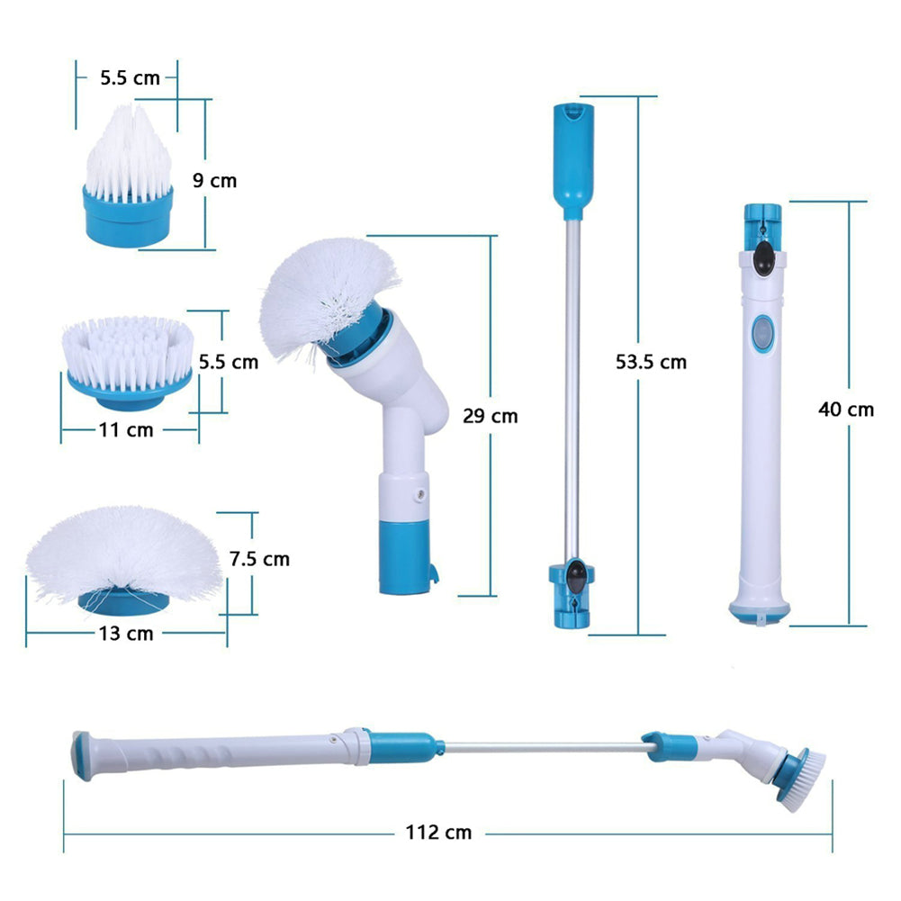 Cepillo Electrico Portatil Para Limpieza de Baño